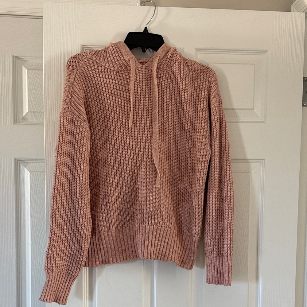 Nine West Pink Cowl Neck Sweater